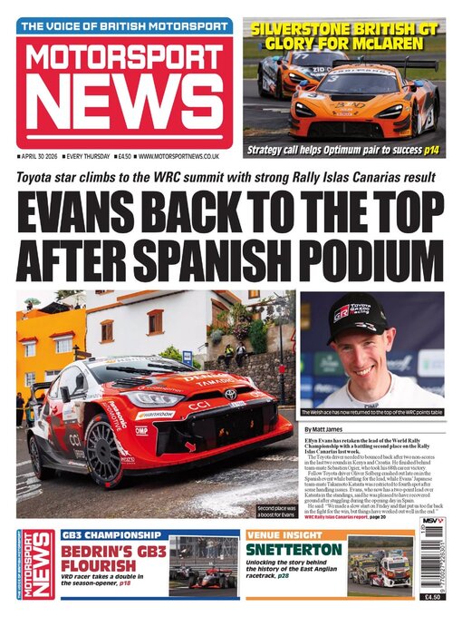 Cover image for Motorsport News